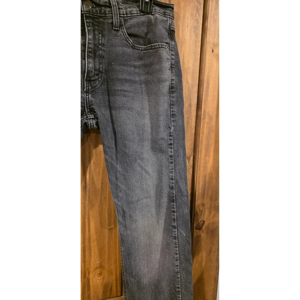 Levi's 505‎ Jeans Mens 31x32 Dark Gray Denim Straight Leg Comfort Everyday VTG